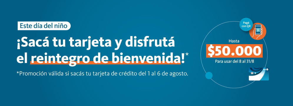 Conocé las tarjetas de crédito del Banco Nación.